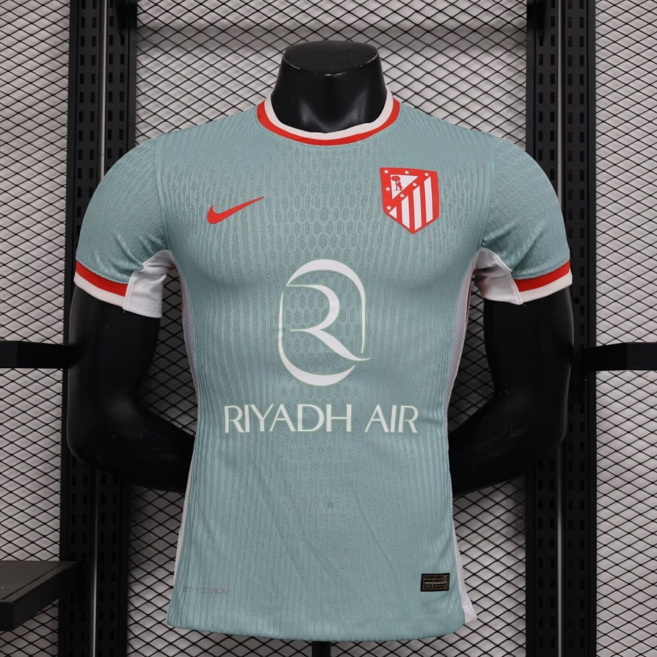 AAA Quality Atletico Madrid 24/25 Away Mint Blue Leaked(Player)